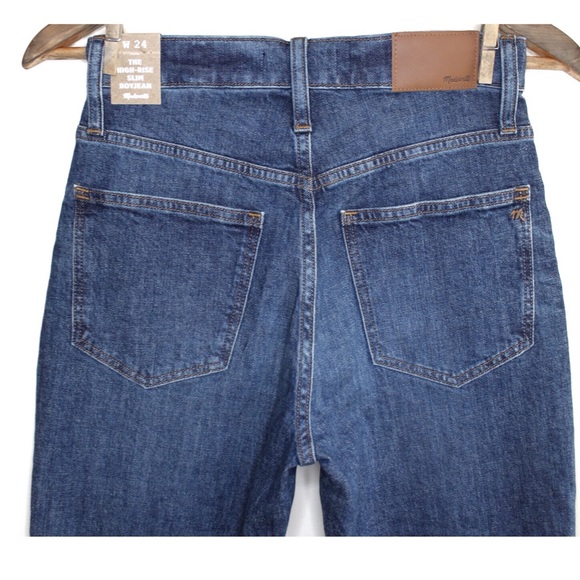 Madewell The High-Rise Slim Boyjean Eco Edition 24 - Picture 10 of 13